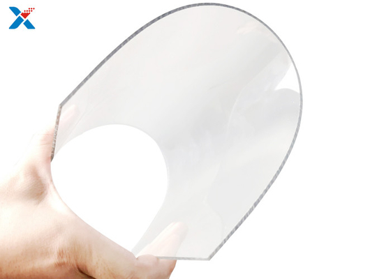 แผ่นหลังคาโพลีคาร์บอเนต Perspex ขนาด 10 มม. PC Solid Transparent Color