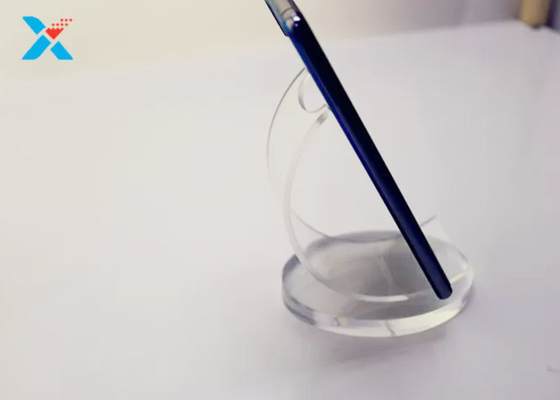 2mm Acrylic Display Sheet Commercial ลูกแก้ว Cell Phone Holder Rack