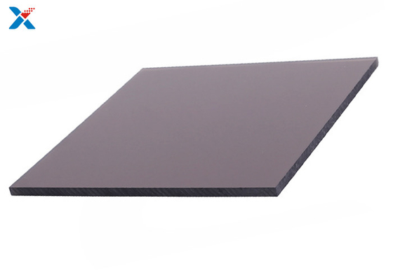 ซื้อ แผ่นหลังคาพลาสติกโพลีคาร์บอเนตที่เป็นของแข็งสีเทาควันสีเทา online manufacture