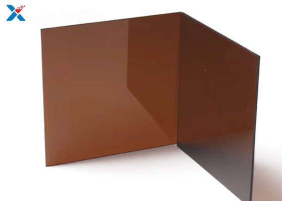ซื้อ แผ่นอะคริลิคพลาสติก Plexiglass สีบรอนซ์เข้มตัดตามขนาดแผง online manufacture
