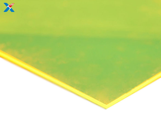 ซื้อ 4x8 ลูกแก้ว Fluorescent Green แผ่นอะครีลิค Extruded Perspex Panels online manufacture