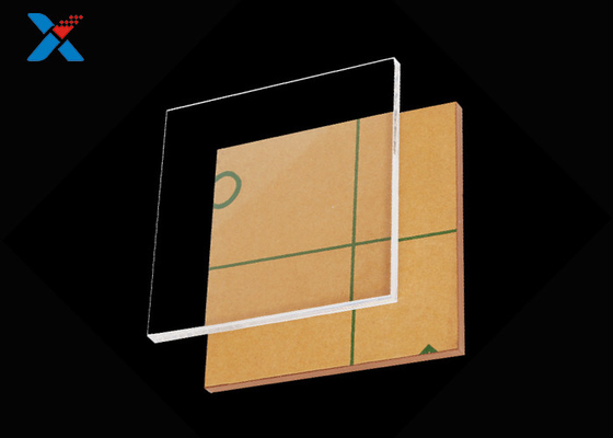 แผ่นอะคริลิป้องกันรอยขีดข่วนโปร่งใส UV Hard Coated Plexi Glass