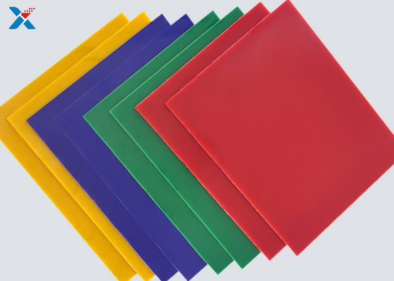 แผ่นอะครีลิคพลาสติกแบบกำหนดเองสีส้มหลังคา Perspex Board