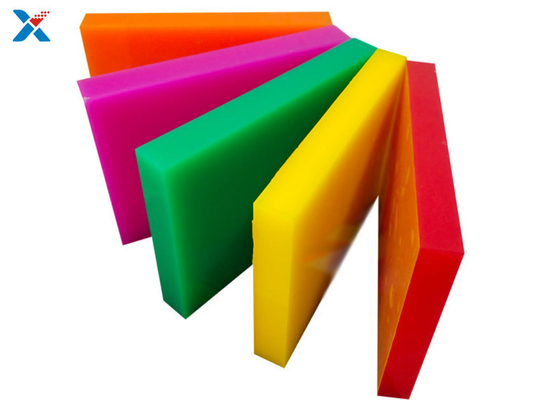 แผ่นอะครีลิคสี 8x4 สีส้มหล่อหลังคา Lucite Board ขนาดใหญ่