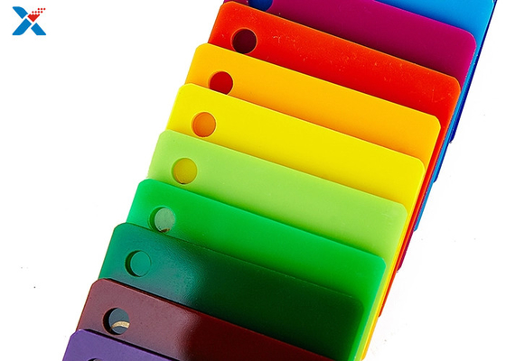 แผ่นอะครีลิคสี 8x4 สีส้มหล่อหลังคา Lucite Board ขนาดใหญ่