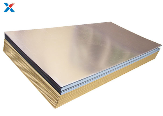 CE SGS ISO9001 แผ่นกระจกอะครีลิค Rose Gold กำหนดเองตัด